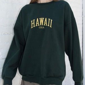 NEW Brandy Melville Oversized Hawaii Sweatshirt